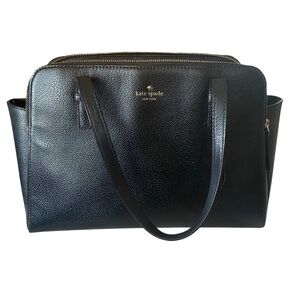 Kate Spade Black Pebbled Leather Handbag